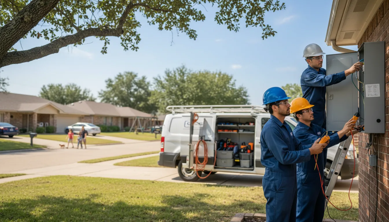 Certified electrician providing emergency electrical services in Mcgrady, NC